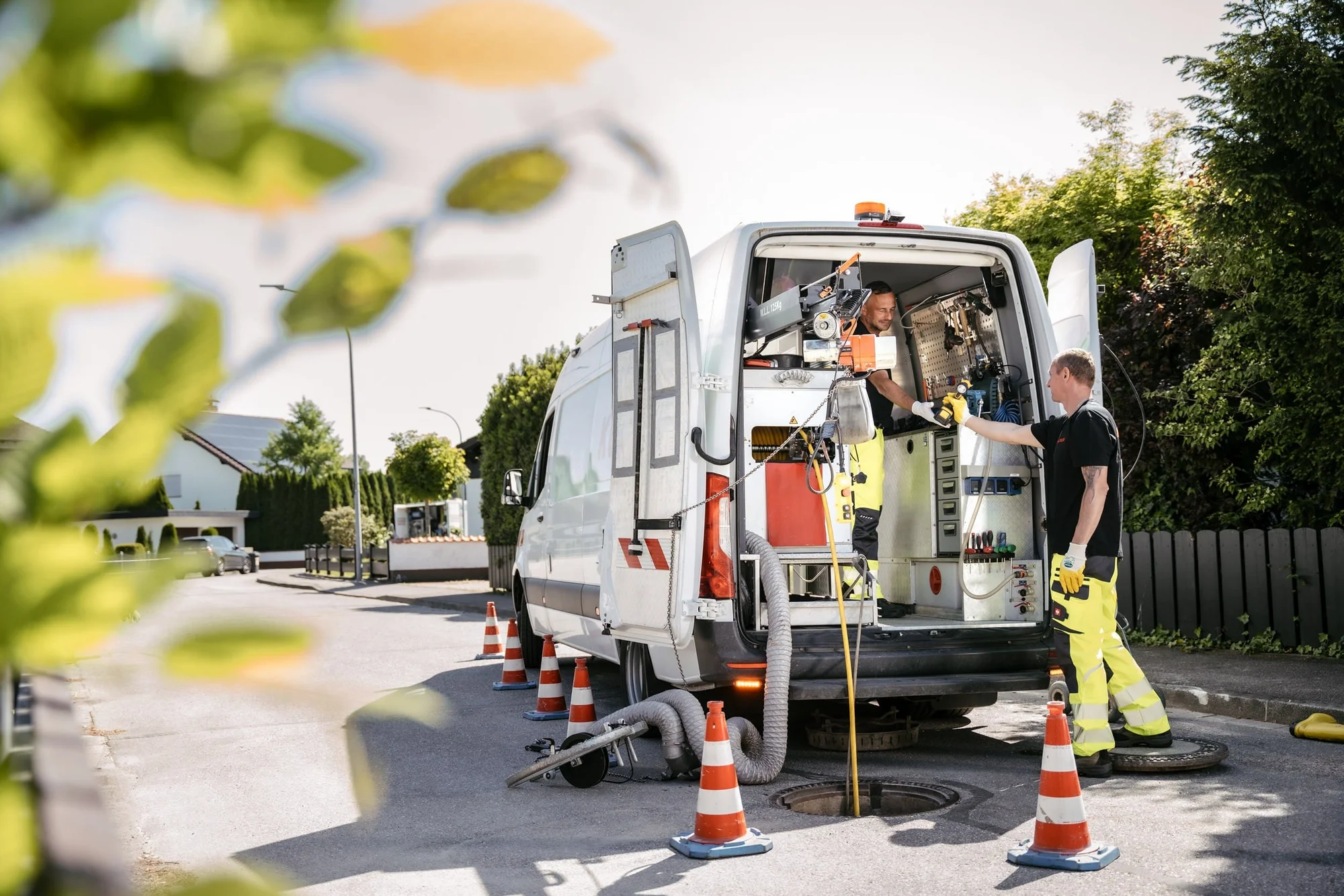 Rohrreinigung in Sommerach bei verstopftem Abfluss